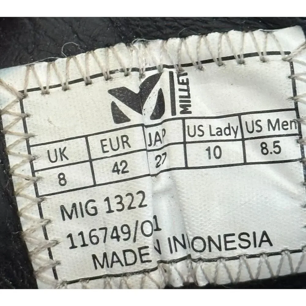 Millet Shoes Women 10‎ Red Rockway Suede Hiking Gorpcore Trail Outdoor MIG1322 - Picture 9 of 9